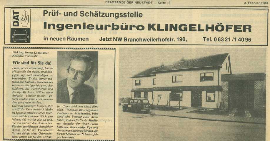 Eröffnung des Büros in der Branchweilerhofstraße 190